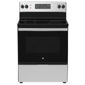 Estufa Eléctrica 28" (76 cm) Marca: GE Modelo: JCBS631SFSS Color: Acero Inoxidable (2025 08)
