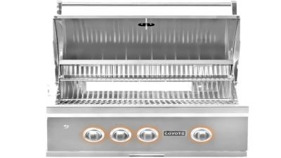 Asador 30" (76 cm) Marca: Coyote Modelo: C2SL30NG Color: Acero Inoxidable ($4,825 USD)