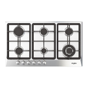 Parrilla Gas 36" (90 cm) Marca: Whirlpool Modelo: WP3650S Color: Gris Acero