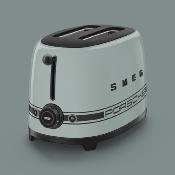 Tostador 2 Rebanadas Marca: Smeg x Porsche Modelo: TSF01PCGUS Color: Shade Green (10 2025)