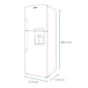 Refrigerador 28" (70 cm) Marca: Mabe Modelo: RMS510IWMRX0 Color: Acero Inoxidable