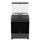 Estufa de piso 30" (76 cm) Marca: Mabe Modelo: EMH7614DATBS0 Color: Black Slate 