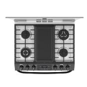 Estufa de piso 30" (76 cm) Marca: Mabe Modelo: EMH7614DATBS0 Color: Black Slate 