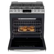 Estufa de piso para Empotrar 30" (76 cm) Marca: Mabe Modelo: EMH7614DATSS0 Color: Acero Inoxidable 