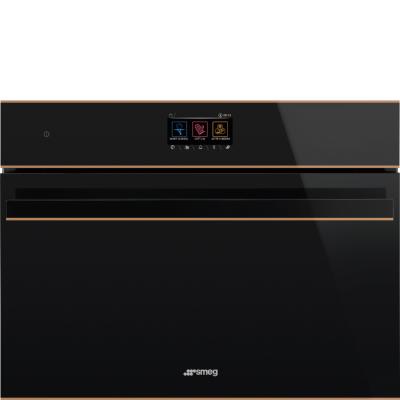 Horno Eléctrico Vapor 24" (60 cm) Marca: Smeg Modelo: SO4604S4PNR Color: Negro