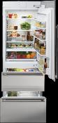 Refrigerador Combinado Bottom Mount Alto 30" (76 cm) Marca: Subzero Modelo: IT-30CI Color: Acero Inoxidable ($12,982.72 USD).