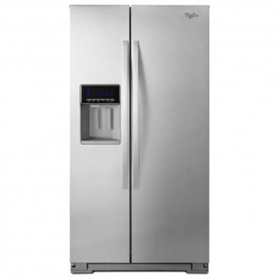 Refrigerador Duplex Side By Side 36" (90 cm) Marca: Whirlpool Modelo: WD1006S Color: Acero Inoxidable