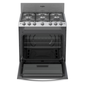 Estufa Gas de Piso 30" (76 cm) Marca: Whirlpool Modelo: WFR3400D Color: Acero Inoxidable  (2025 08)