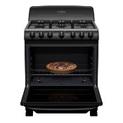 Estufa de piso 30" (76 cm) Marca: Mabe Modelo: EM7641BAIN2 Color: Negro