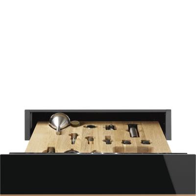 Cajón Sommelier 24" (60 cm) Marca: Smeg Modelo: CPS615NR Color: Negro