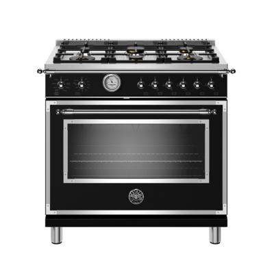 Estufa Gas Profesional 36" (90 cm) Marca: Bertazzoni Modelo: HERT366GASNET Color: Negro ($9,150 USD)