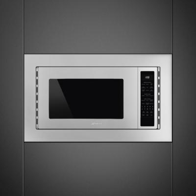 Horno de Microondas 30" (76  cm)+ TRIM Marca: SMEG Modelo: FMIU330XT1+ MTK330X Color: Acero (2025 06)