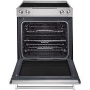 Estufa Eléctrica 30" (76 cm) Marca: KitchenAid Modelo: KSEB900ESS Color: Acero Inoxidable