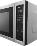 Microondas con Trim 24" (60 cm) Marca: KitchenAid Modelo: KMCS3022GSS-MK2220AZ Color: Acero Inoxidable