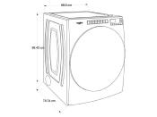 Secadora Eléctrica 28" (70 cm) Marca: Whirlpool Modelo: 7MWED6605MW Color: Blanco (2025 07)