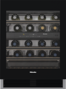 Cava de Vinos  24" (60 cm) Marca: MIELE Modelo: KWT 6322 UG Color: Puerta de cristal 