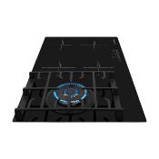 Parrilla Híbrida Duality 90 de Gas e Inducción 90 cm Marca: Supra Modelo: Duality 90 Color: Acero Inoxidable Color: Vitrocerámico Negro 