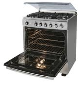 Estufa Gas Piso 30" (76 cm) Marca: Teka Modelo: EASY FSGG 8660 S RX Color: Acero Inoxidable