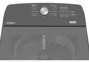 Lavadora Automática 28" (70 cm) Marca: Whirlpool Modelo: 8MWTWLA31WJG Color: Gris Obscuro