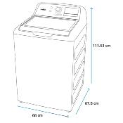 Lavadora Automática 28" (70 cm) Marca: Mabe Modelo: LMH72211WBAB0 Color: Blanco