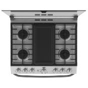 Estufa de piso 30" (76 cm) Marca: Mabe Modelo: EMH7612JS0 Color: Silver