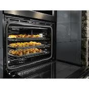 Horno Eléctrico - Convección 30" (76 cm) Marca: KitchenAid Modelo: KOSE500EBS Color: Negro Inoxidable