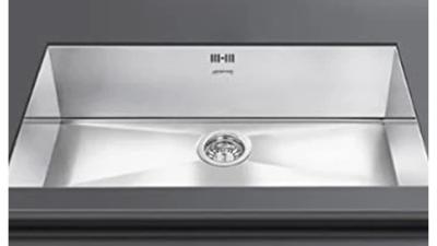 Tarja 1 Tina Submontar 28" (70 cm) Marca: Smeg Modelo: VSTQ72-2 Color: Acero Inoxidable