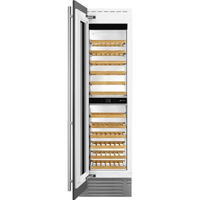 Columna de cava de vino, empotrable 61x213.3cm Marca: Smeg Modelo: WCOU24L Color: Acero Inoxidable (2025 06)