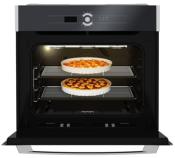 Horno Gas Empotrable 31" (80 cm) Marca: IO Mabe Modelo: IO8042HGWD1 Color: Negro