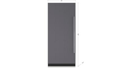 Refrigerador Panelable (All Refrigerator) 36" (90 cm) Marca: Subzero Modelo: CL3650R/O/L Color: Panelable ($ PEDIDO ESPECIAL USD).