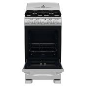 Estufa de Piso 20" (50 cm) Marca: Mabe Modelo: EM5042BFIS1 Color: Plata Mercury