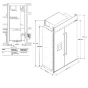 Refrigerador French Door 47" (120 cm) Marca: KitchenAid Modelo: KBSD708MPS Color: Acero Inoxidable (2025 07)