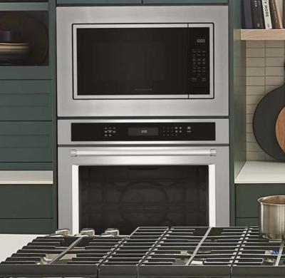 Trim para Microondas 2.2 pies cúbicos 30" (76 cm) KitchenAid Modelo: MTK2230PZ Color: Stainless Steel (2025 07)
