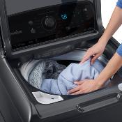 Lavadora Automática 23" (60 cm) Marca: Mabe Modelo: LMR75201WDAB0 Color: Diamond Gray