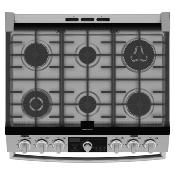Estufa de piso para Empotrar 30" (76 cm) Marca: Mabe Modelo: EMH7613DTSS0 Color: Acero Inoxidable 