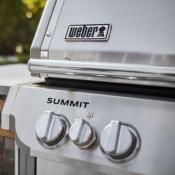 Asador Empotrable de Gas LP / GN de Exterior de 41" (104 cm) Marca: Weber Modelo: SB38 S Color: Acero Inoxidable