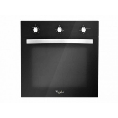 Horno Gas 24" (60 cm) Marca: Whirlpool Modelo: WOA105F Color: Negro