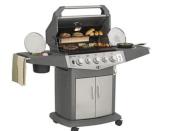 Asador Baron TM 440 PRO de Gas LP 57" (145 cm) Marca: Broil King Modelo: 875224 Color: Acero Inoxidable