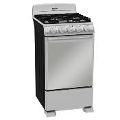 Estufa de Piso 20" (50 cm) Marca: Mabe Modelo: EM5042BFIS1 Color: Plata Mercury