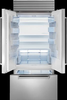 Refrigerador Bottom Mount French Door Panelable 42" (105 cm) Marca: Subzero, Modelo: BI-42UFDID/O ($15,204.12 USD).