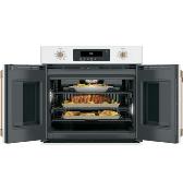 Horno Eléctrico French Door 30" (76 cm) Marca: Cafe Modelo: CTS90FP4NW2 Color: Blanco ($5,799 USD)