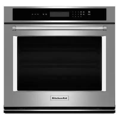 Horno Eléctrico 30" (76 cm) Marca: KitchenAid Modelo: KOST100ESS Color: Acero Inoxidable