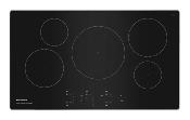 Parrilla de Inducción con sensor 36" (90 cm) Marca: KitchenAid Modelo: KCIG556JSS Color: Negro (2025 09)