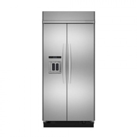 Refrigerador Duplex Side by Side Empotrable 42" (105 cm) Marca: KitchenAid Modelo: KBSD602ESS Color: Acero Inoxidable