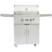 Asador Coyote 28" Grill con carrito NG CCX2LP-FS  $2126.3 USD