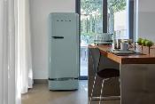 Refrigerador 24" (60 cm) Marca: SMEG x Porsche  Modelo: FAB28RDPSG6 Color: Shade Green (10 2025)