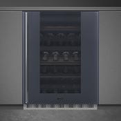 Cava de Vinos 24" (60 cm) Marca: Smeg Modelo: CVIU138RG1 Color: Neptune Gray