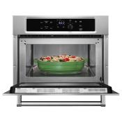 Microondas 30" (76 cm) Marca: KitchenAid Modelo: KMBP100ESS Color: Acero Inoxidable