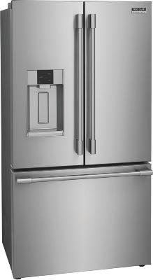 Refrigerador French Door 36" (90 cm)  22CuFt Marca: Frigidaire Pro Mod: PRFC2383AF Color: Acero Inox