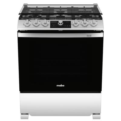 Estufa de piso para Empotrar 30" (76 cm) Marca: Mabe Modelo: EMH7613DTSS0 Color: Acero Inoxidable 